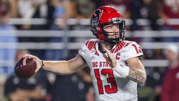 North Carolina State QB Devin Leary